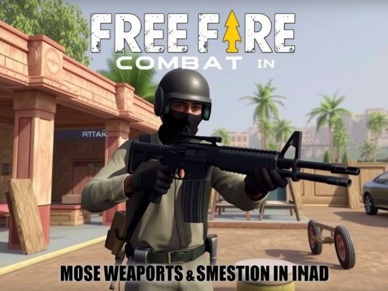 Free Fire Combat India weapons and equipment showcase
